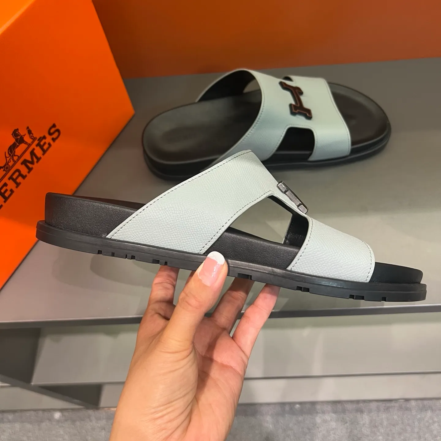 Men's shoes 💰300, size 38-45, the new 2014 summer Hermes shoes are the same as the original ones, handmade by masters! ❥High-end customization, exclusive products, the highest version in the industry⚠❥Using: Hermers upper: (pursuing top walking comfort) ✨Top quality on sale━━━━Hermes━━━━━